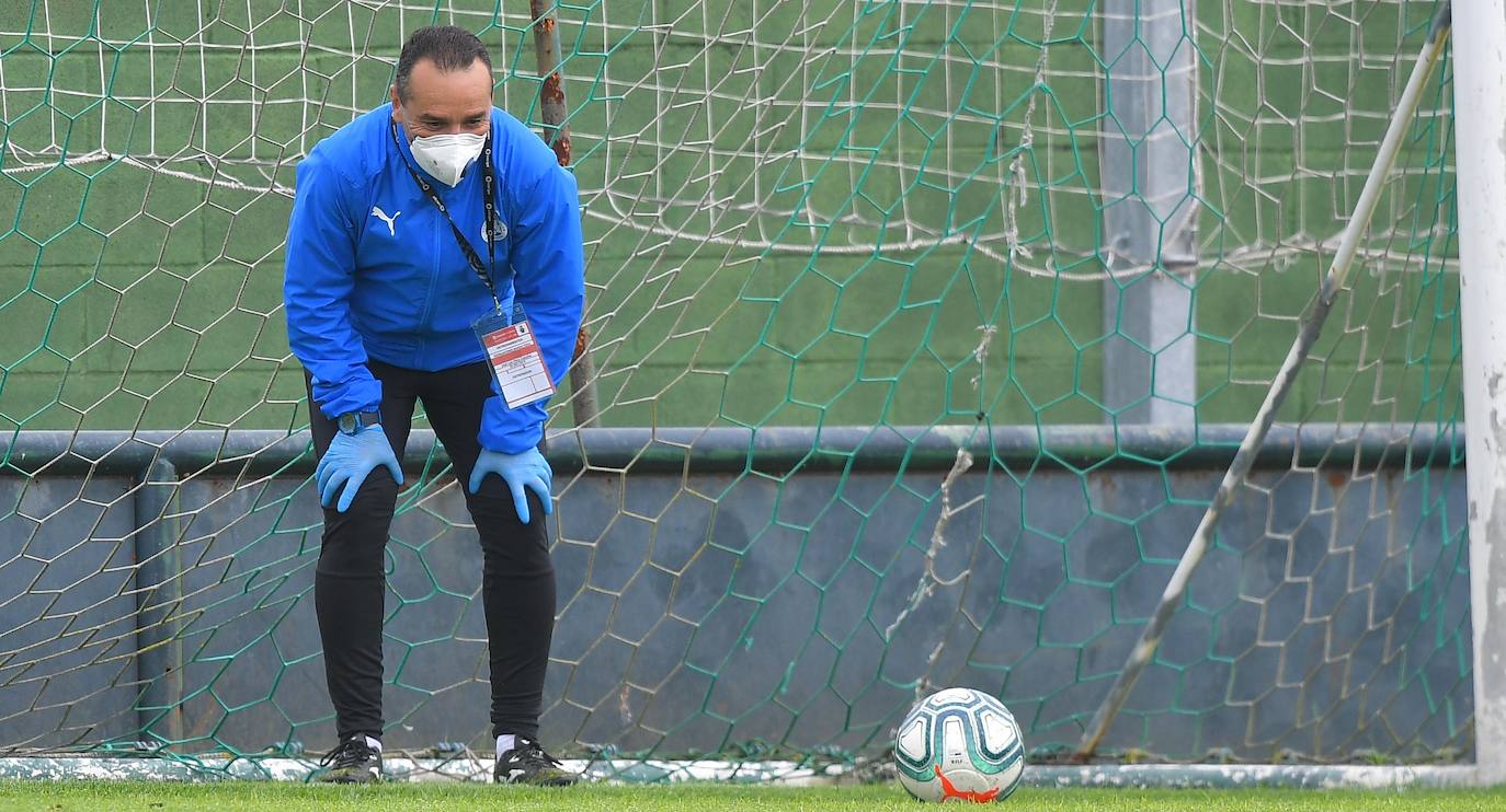 Fotos: Entrenamiento de este miércoles de los jugadores del Racing