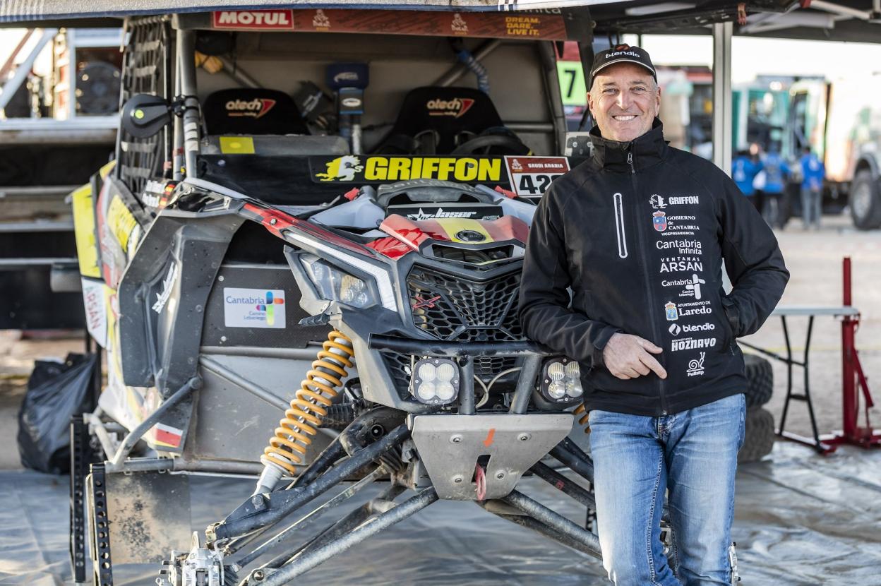 Puras ha creado un nuevo equipo tras dos participaciones en el Dakar. dm