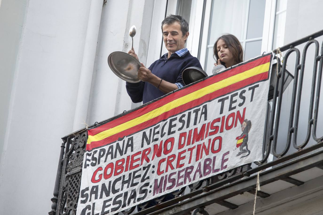 Fotos: Las protestas contra el gobierno de Sánchez llegan a Santander