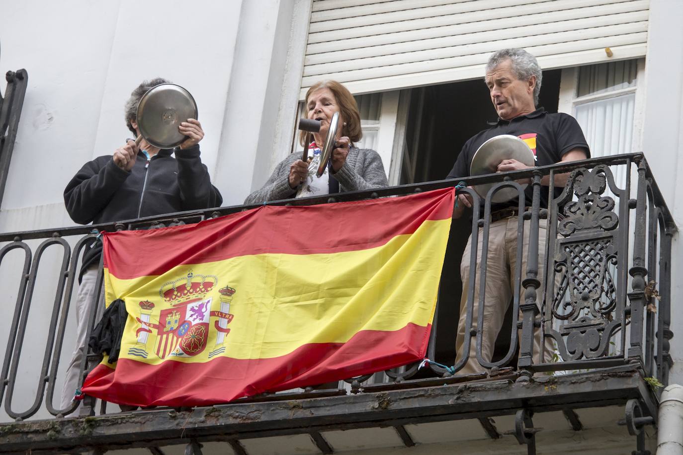 Fotos: Las protestas contra el gobierno de Sánchez llegan a Santander