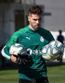 Imagen secundaria 2 - Moi, Nando y Luca Zidane, en distintos momentos del entrenamiento de esta mañana.