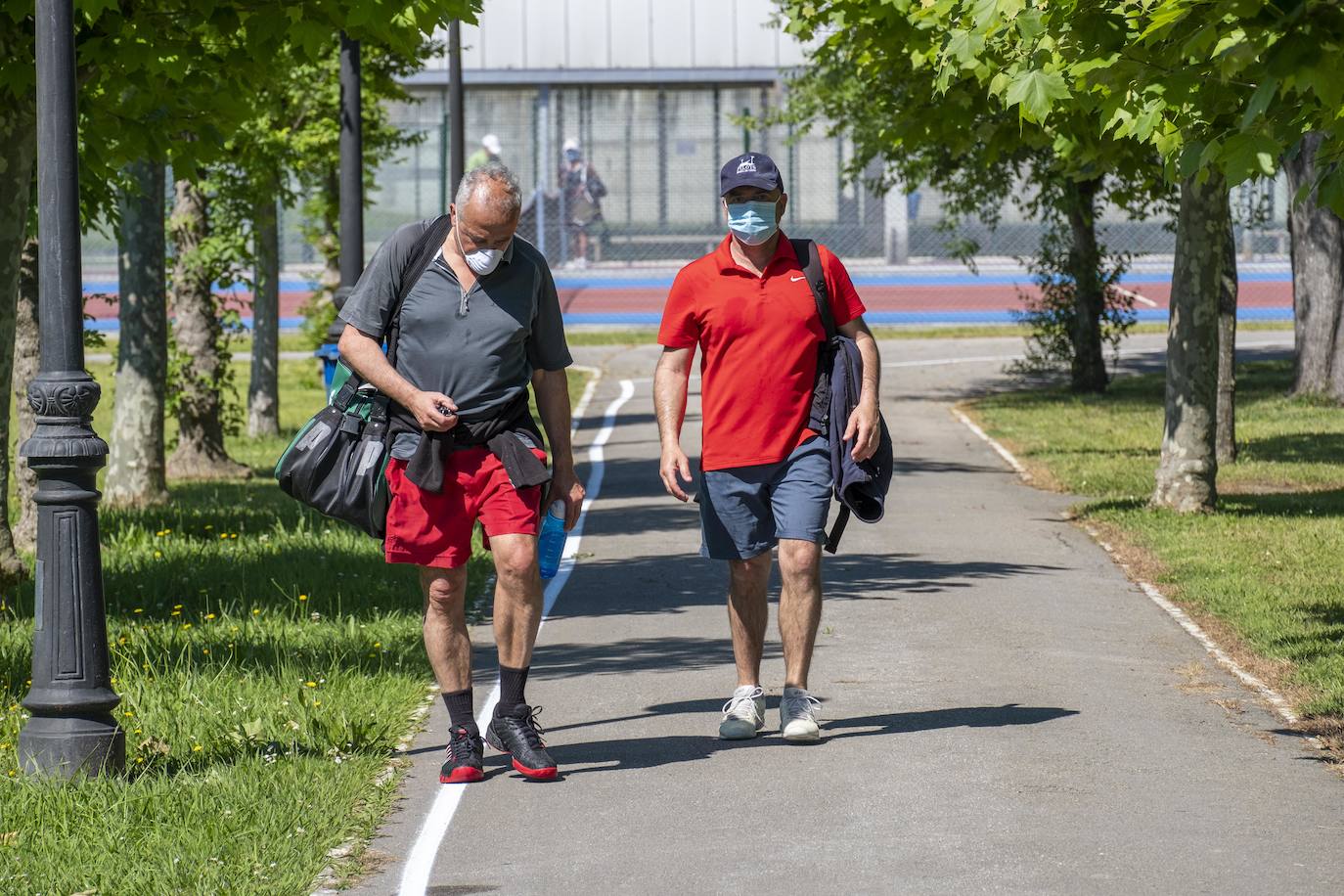 Fotos: Abren sus puertas el complejo Ruth Beitia y el golf de Mataleñas