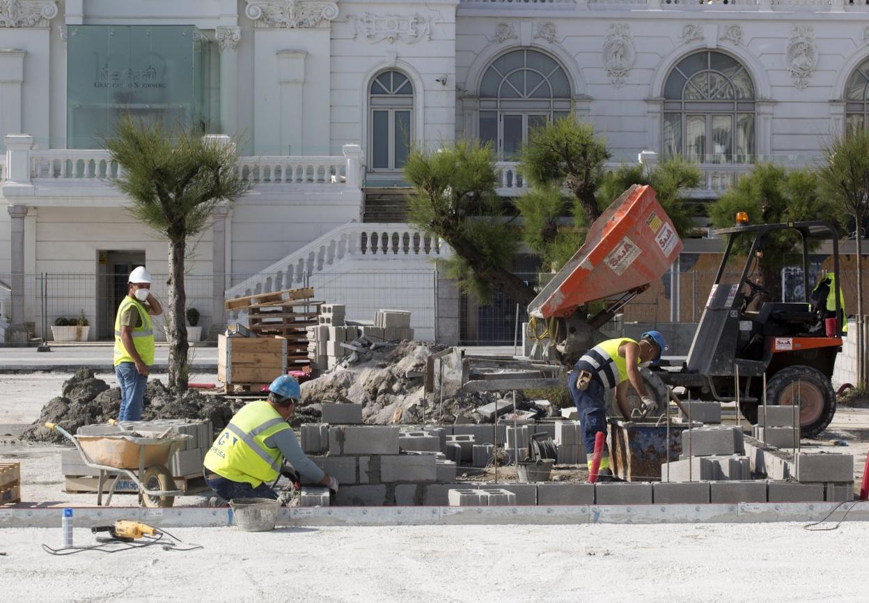 El sector de la construcción ha sido uno de los que han retomado con mayor brío la actividad en esta fase uno de la 'desescalada'. 