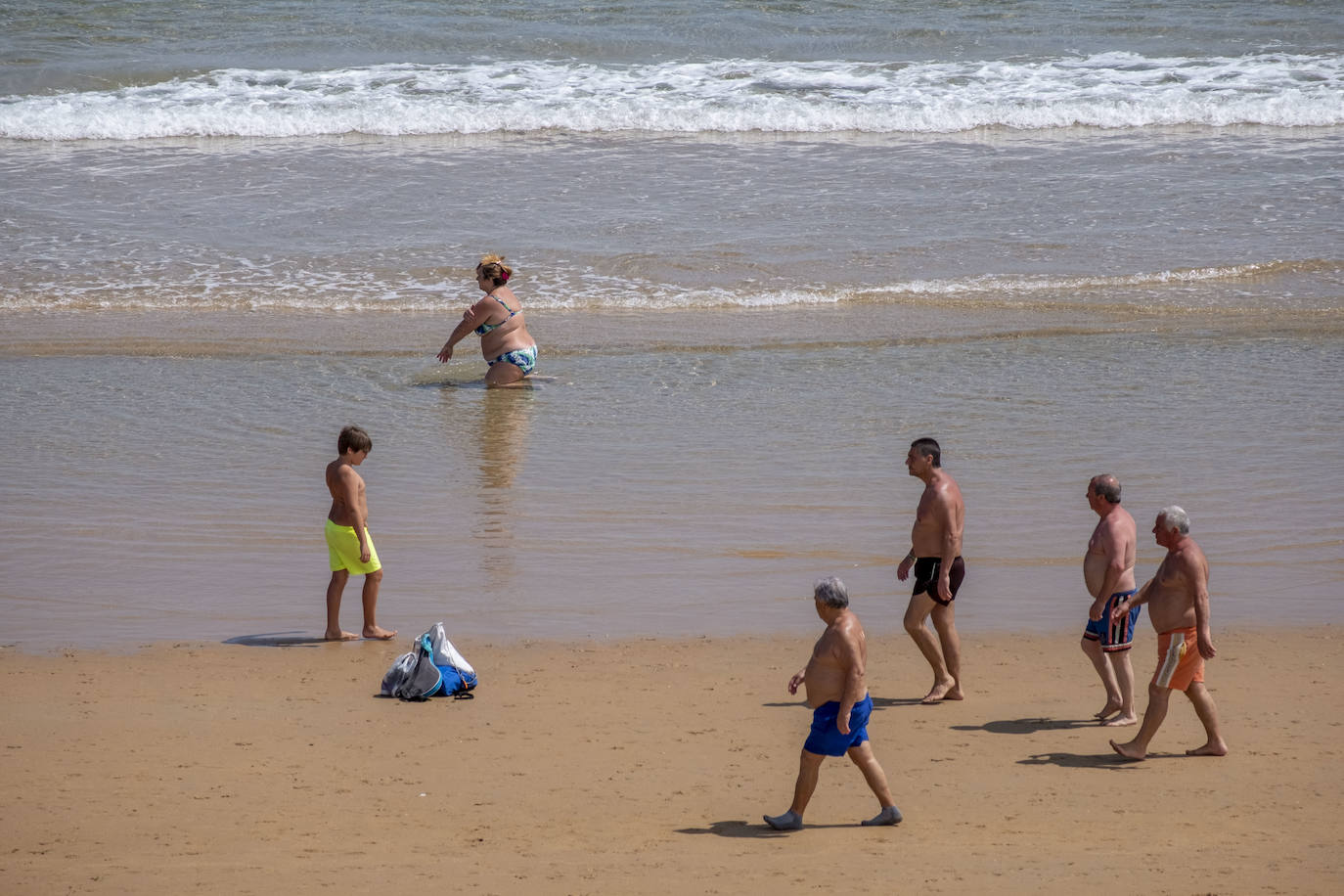 Fotos: Las playas, a la espera de la fase dos