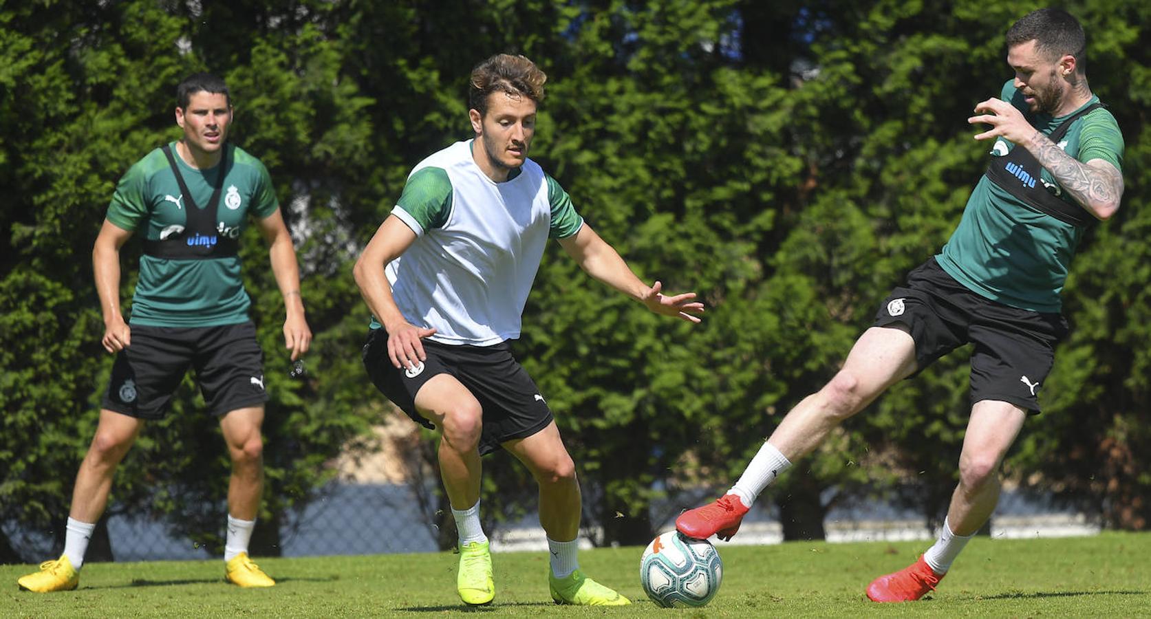 Fotos: Entrenamiento de Racing este martes