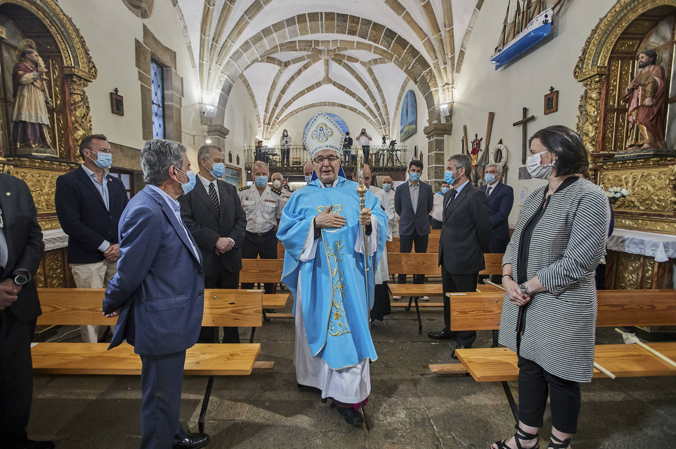 Una celebración distinta de la patrona de Santander.