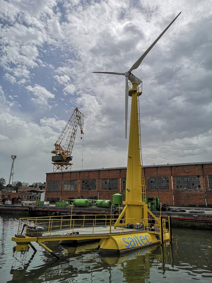 El prototipo ha pasado todo el confinamiento a flote en Astander y su traslado a Santander se efectuará entre el 29 de junio y el 12 de julio.