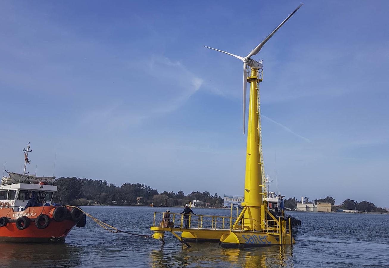 El prototipo ha pasado todo el confinamiento a flote en Astander y su traslado a Santander se efectuará entre el 29 de junio y el 12 de julio.