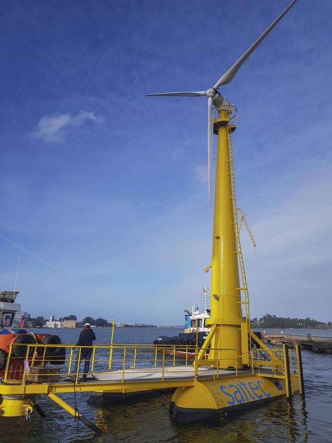 El prototipo ha pasado todo el confinamiento a flote en Astander y su traslado a Santander se efectuará entre el 29 de junio y el 12 de julio.