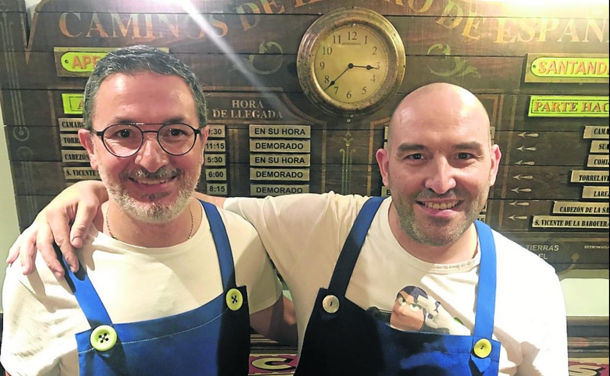 Luis Rodríguez y Jorge Burges, responsables del establecimiento.