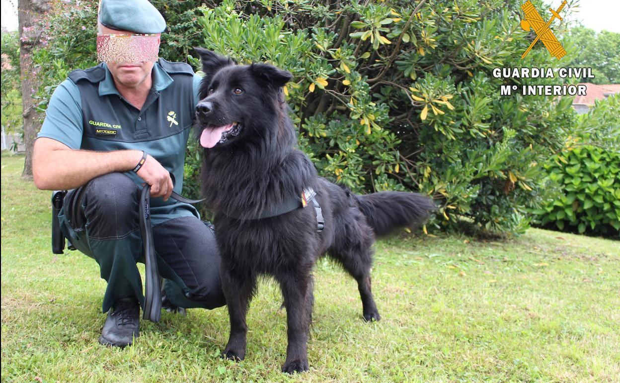 'Jimy' se incorpora a la Guardia Civil de Cantabria