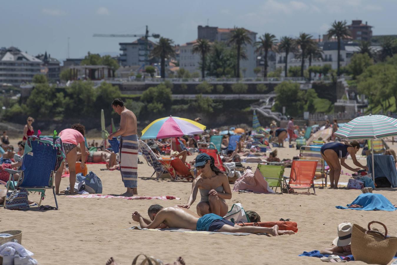 El buen tiempo animó a santanderinos y visitantes en el primer sábado fuera del estado de alarma.