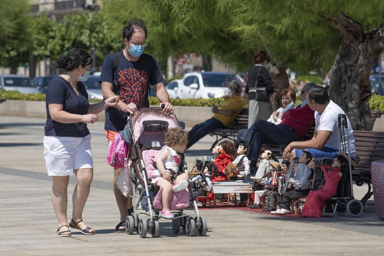 El buen tiempo animó a santanderinos y visitantes en el primer sábado fuera del estado de alarma.