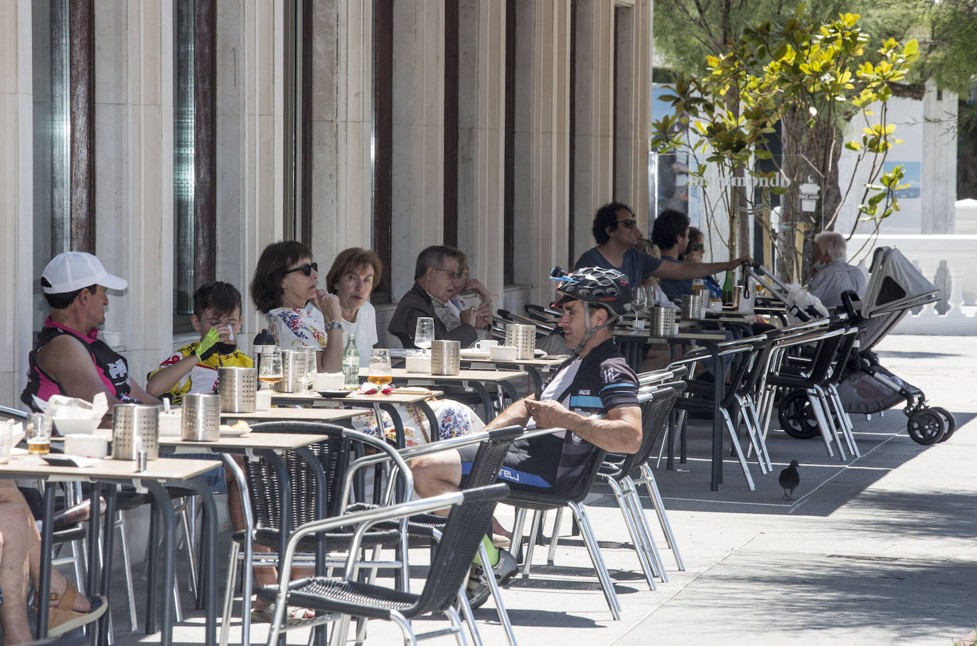 Fotos: Primer domingo de la &#039;nueva normalidad&#039; en Santander
