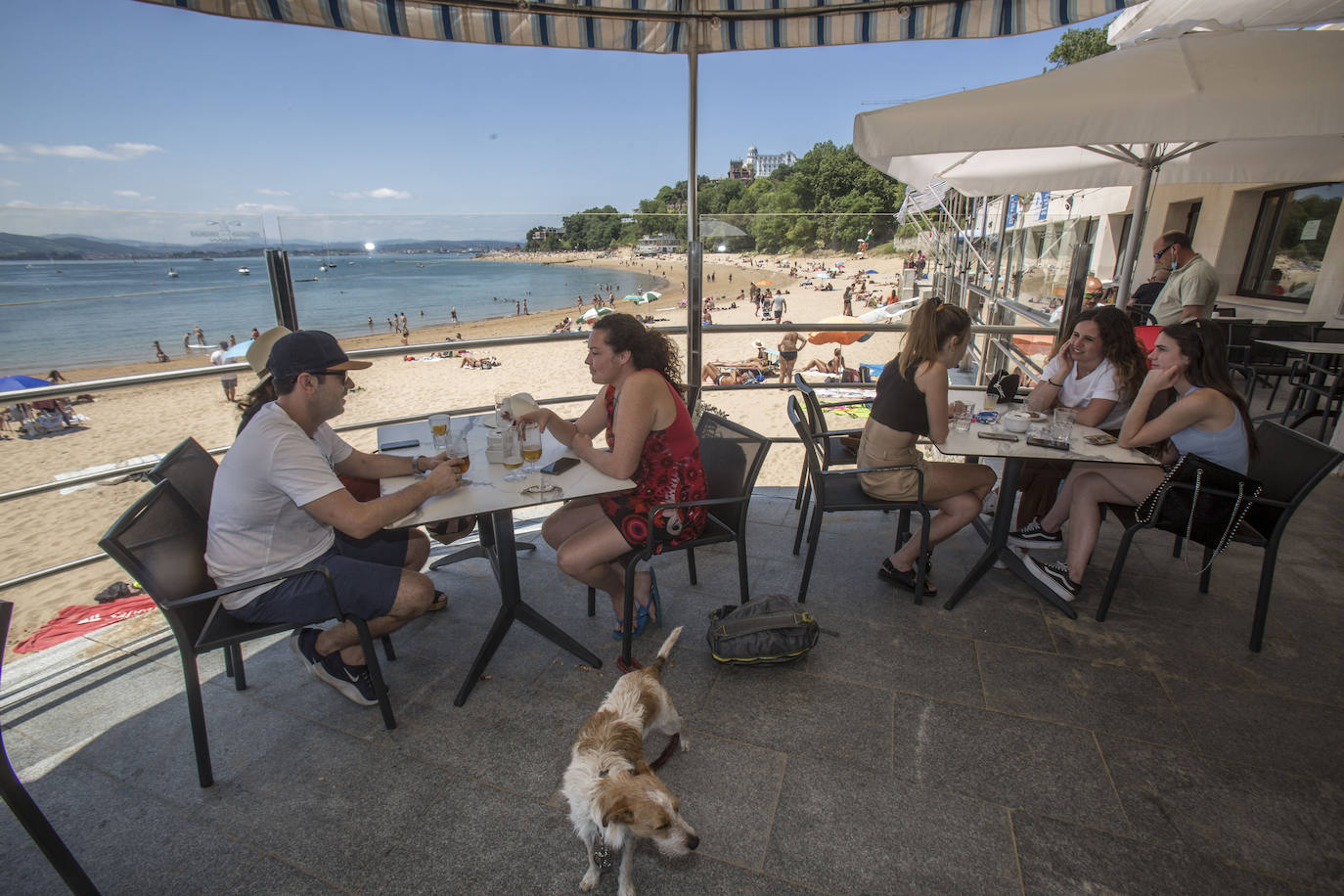 Fotos: Primer domingo de la &#039;nueva normalidad&#039; en Santander
