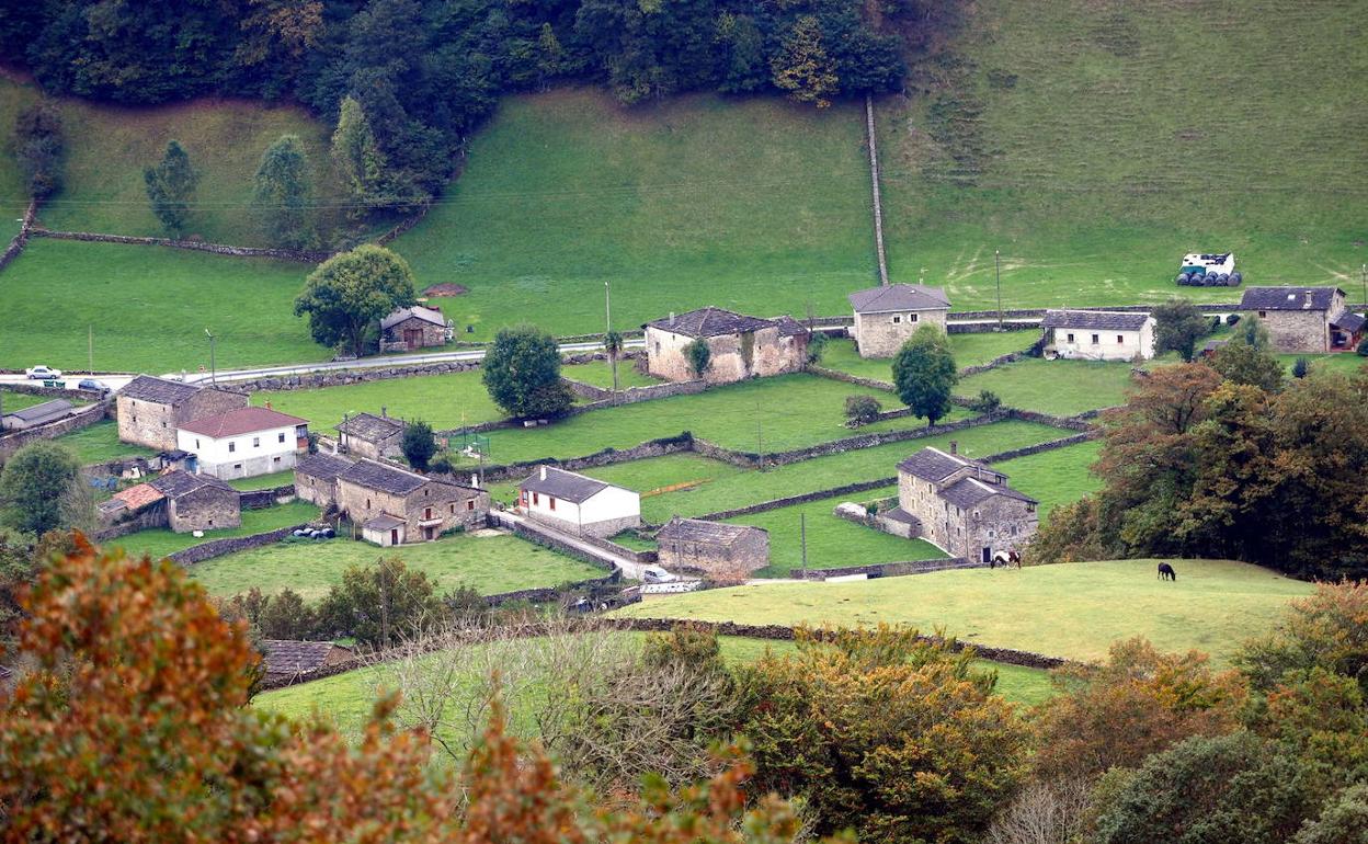 Vista de una zona rural en Selaya.