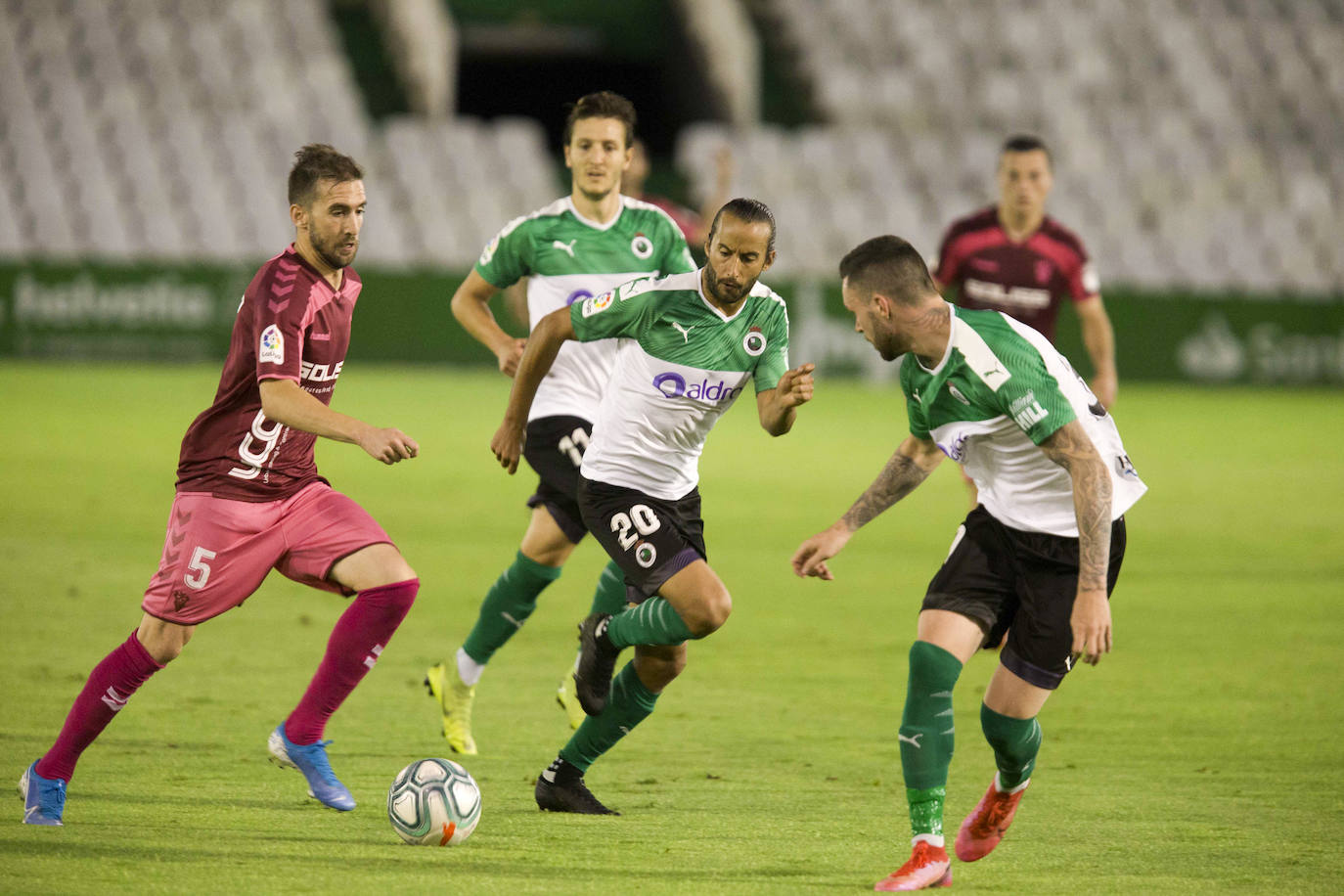 Fotos: Imágenes del Racing-Albacete