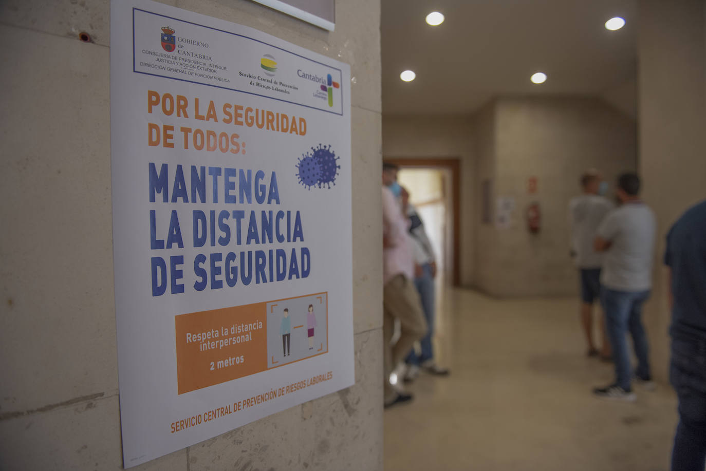 La actividad en los juicios se recupera con un estricto protocolo de seguridad marcado por el coronavirus