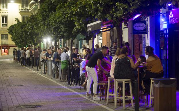 De copas en Peña Herbosa. 