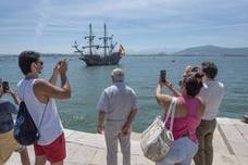 Fotos: Llegada del Galeón Andalucía a Santander