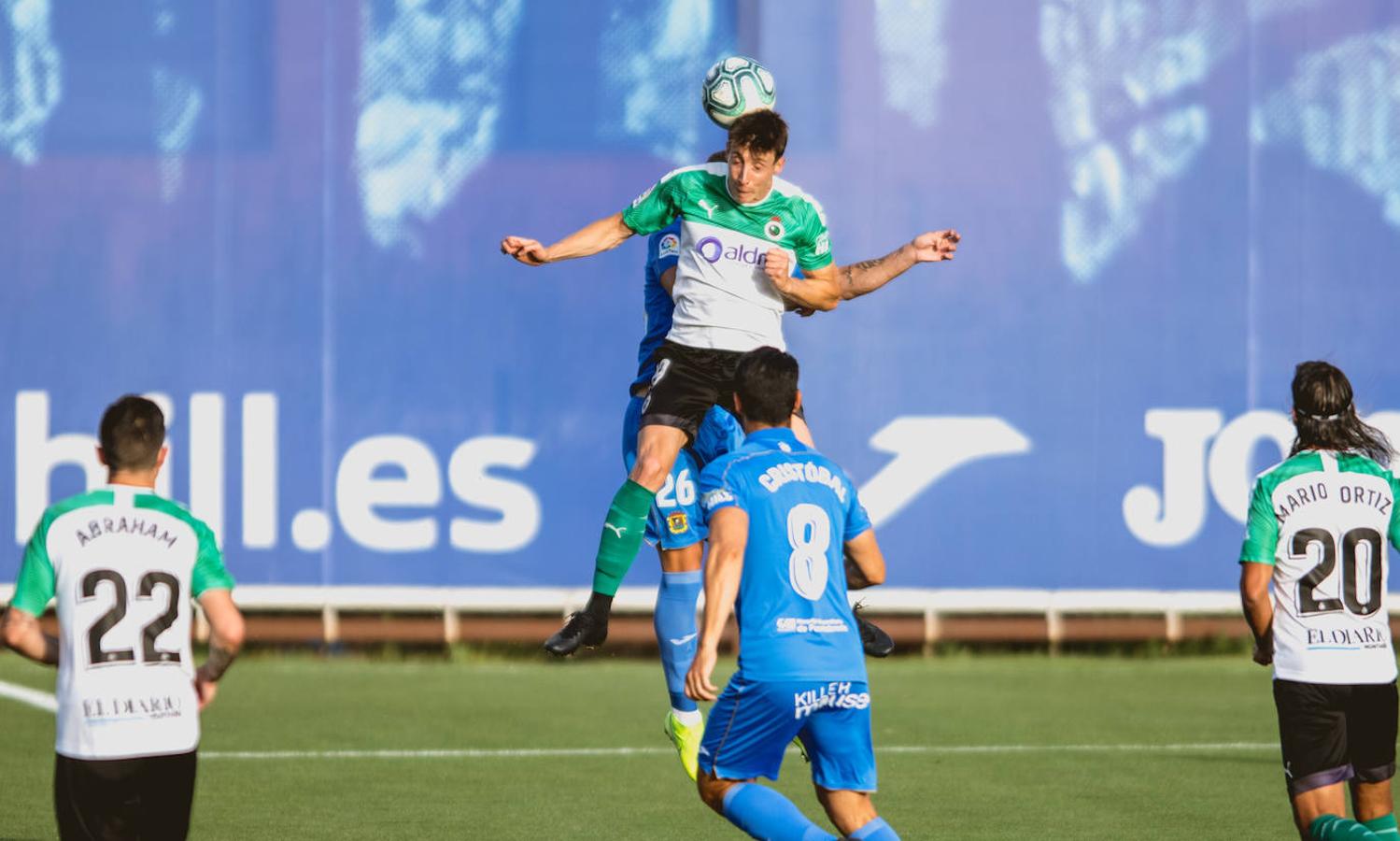 El Racing perdió en el estadio Fernando Torres ante el Fuenlabrada.