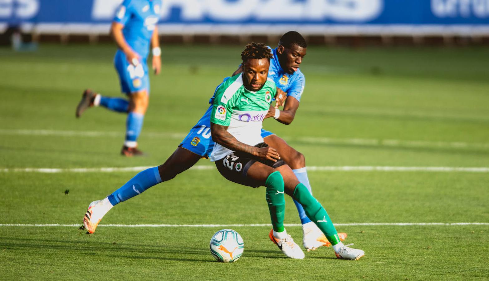 El Racing perdió en el estadio Fernando Torres ante el Fuenlabrada.