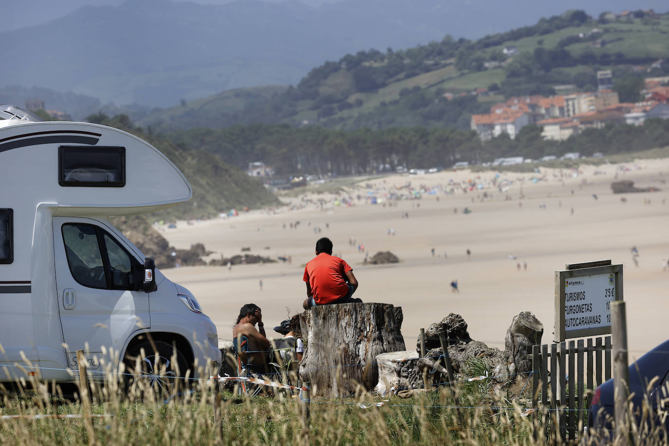 Fotos: Las autocaravanas toman Cantabria