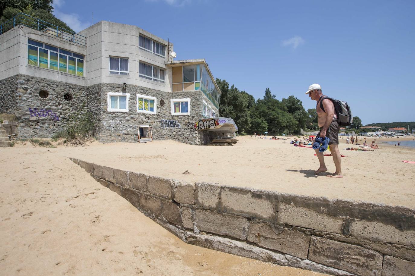 Fotos: Las playas de Santander: sin arena, peligrosas y en riesgo de desaparición