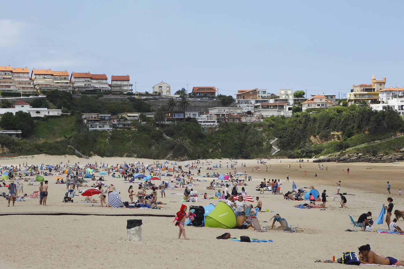 Fotos: Las playas de Cantabria este sábado