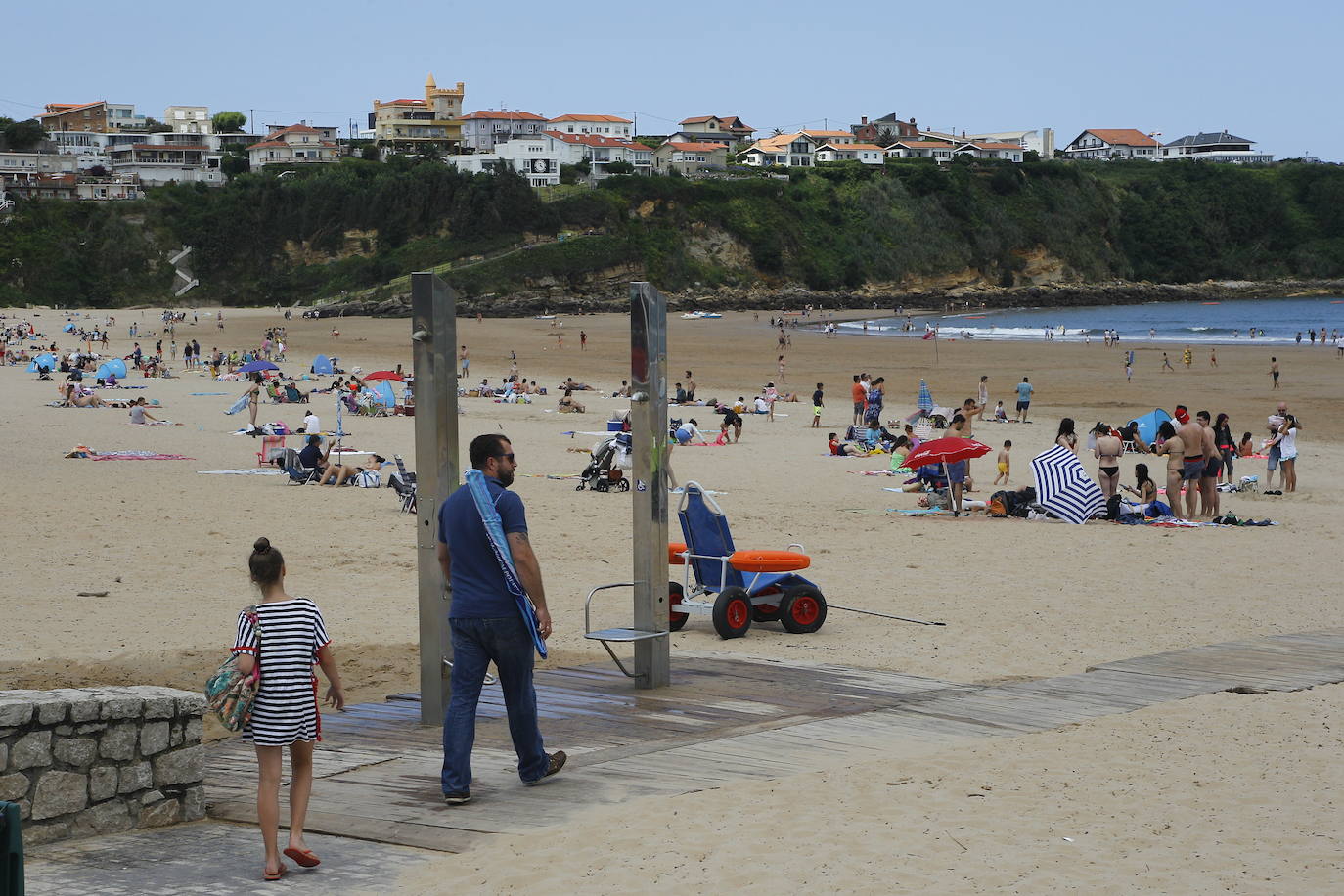 Fotos: Las playas de Cantabria este sábado