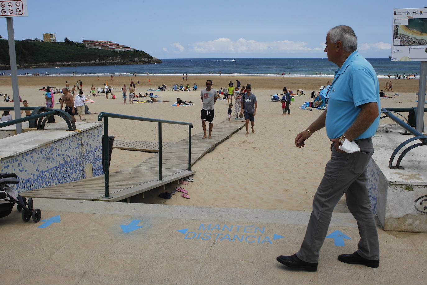 Fotos: Las playas de Cantabria este sábado