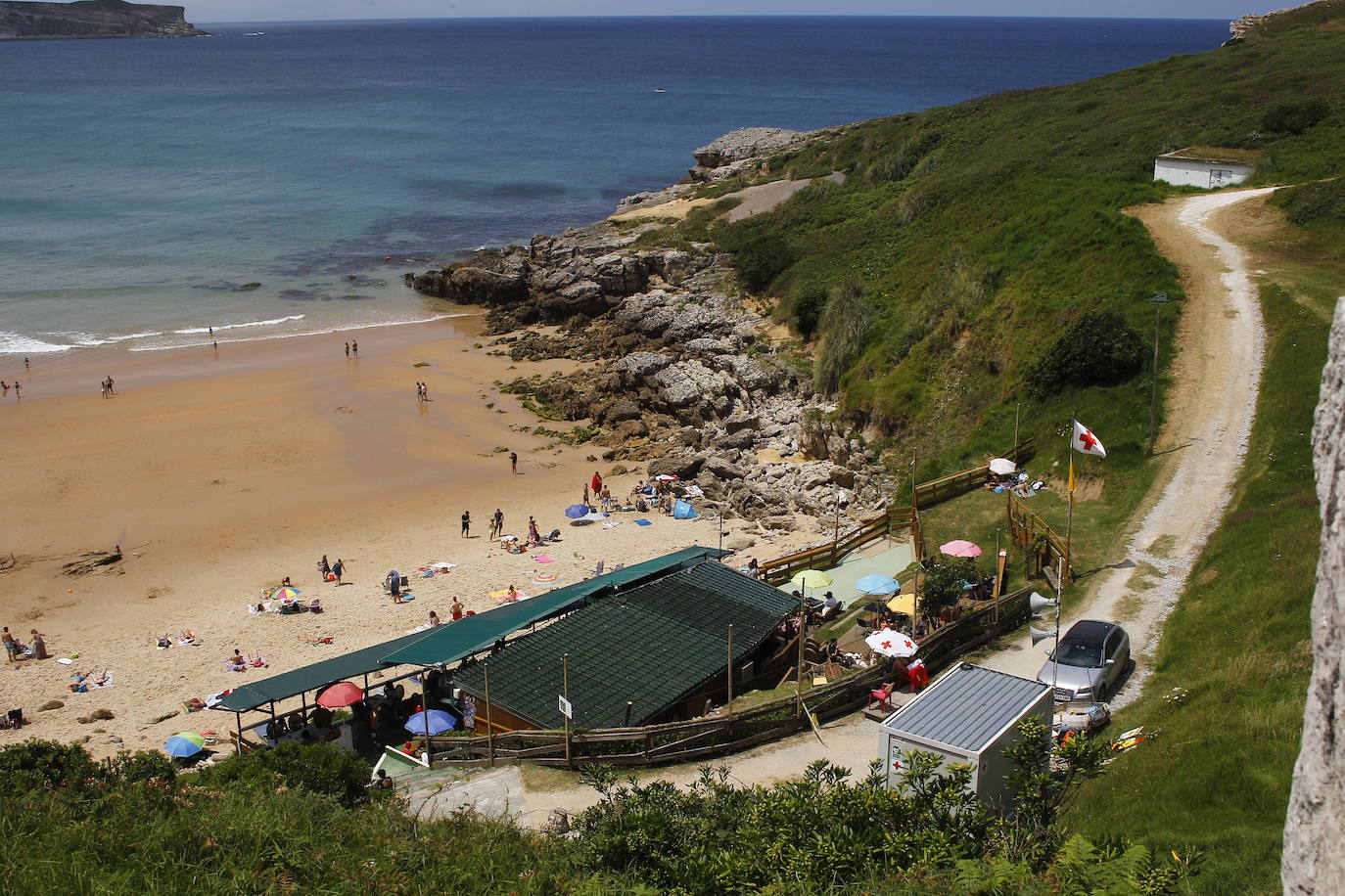 Fotos: Las playas de Cantabria este sábado