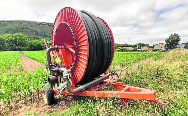 La agricultura está muy presente en Valderredible.