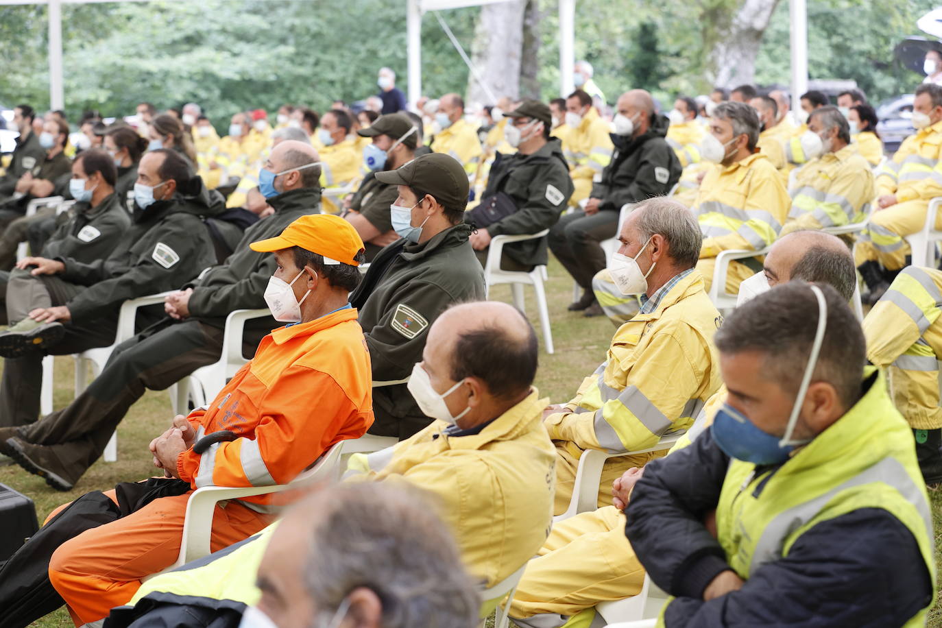 Fotos: Homenaje a los forestales