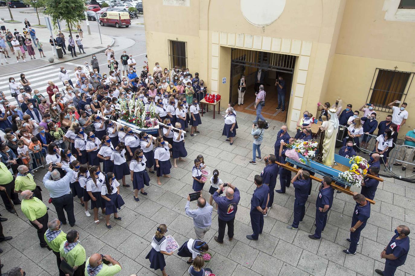 Fotos: La patrona del barrio