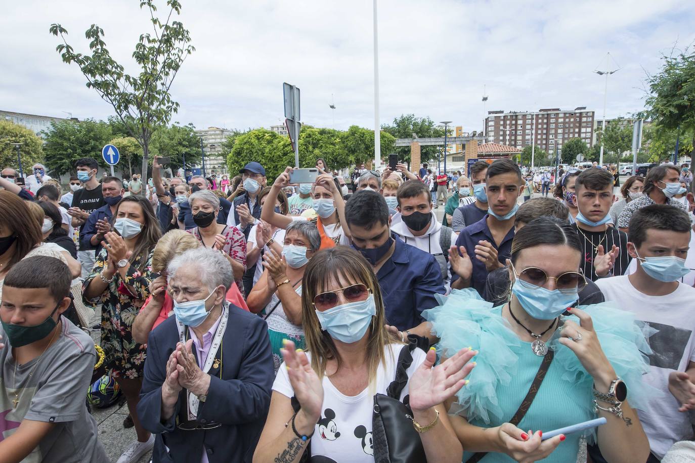 Fotos: La patrona del barrio