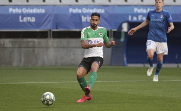 Galería. El VAR anuló este gol de Nico Hidalgo por mano previa del racinguista.