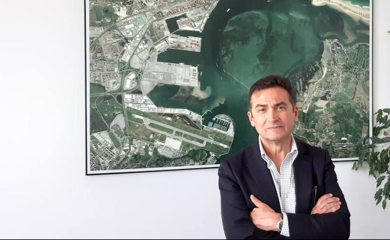 Santiago Díaz Fraile, el nuevo director de la Autoridad Portuaria de Santander. 