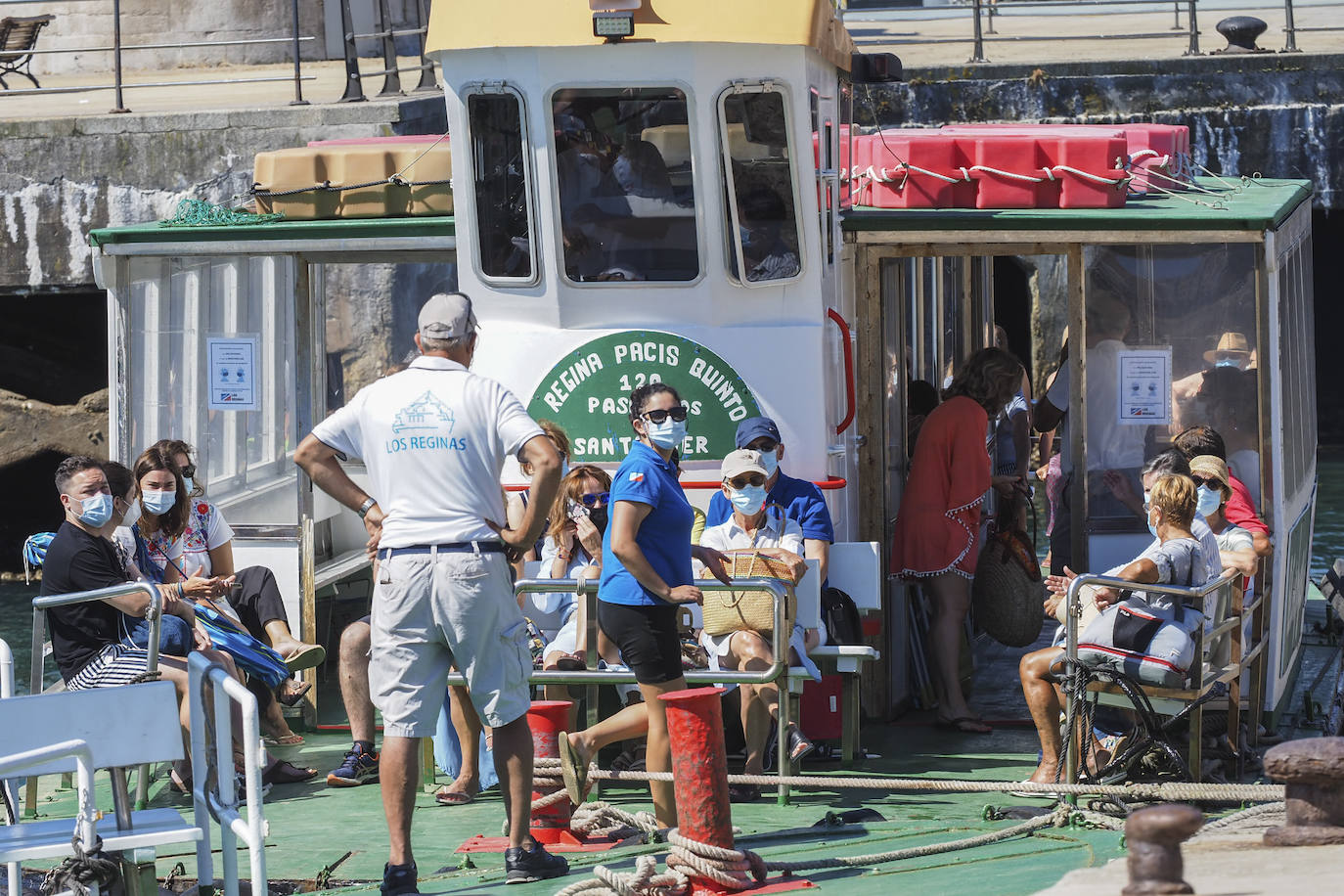 Fotos: Playas llenas de nuevo