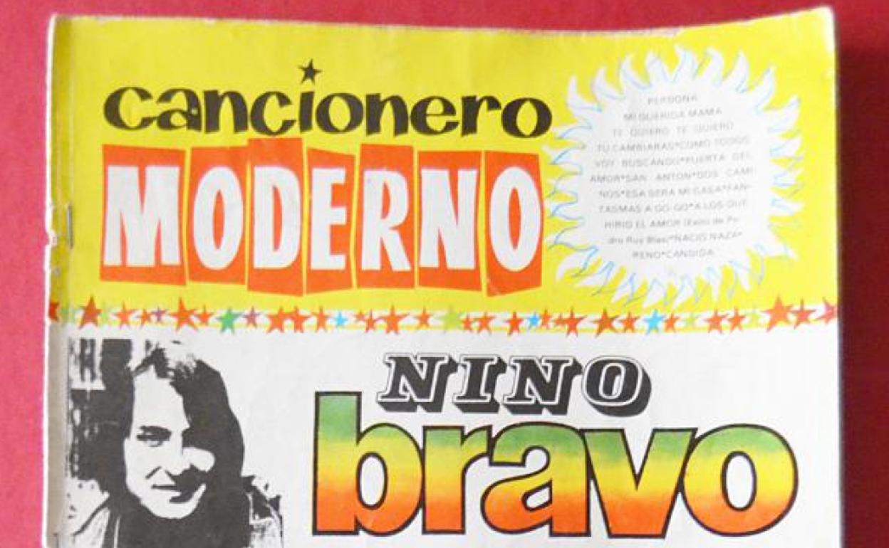 Los cancioneros de Nino Bravo alcanzaron grandes ventas.