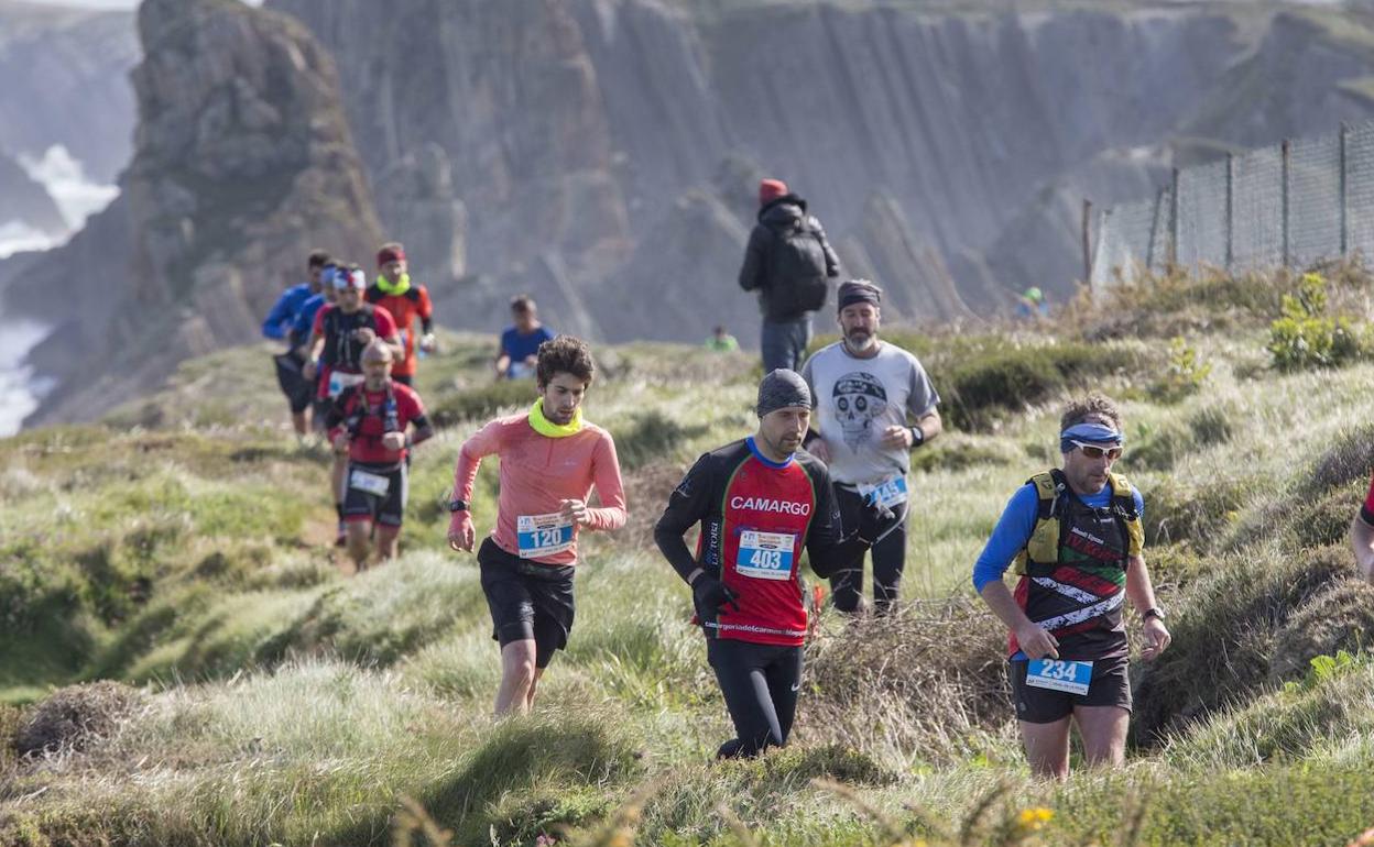 Trail Costa Quebrada en Liencres.