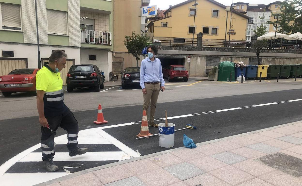 La calle Francisco Díaz Pimienta recupera plazas de aparcamiento