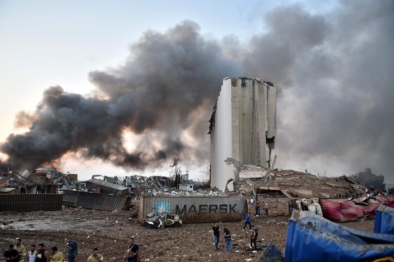 Fotos: La explosión en el puerto de Beirut, en imágenes