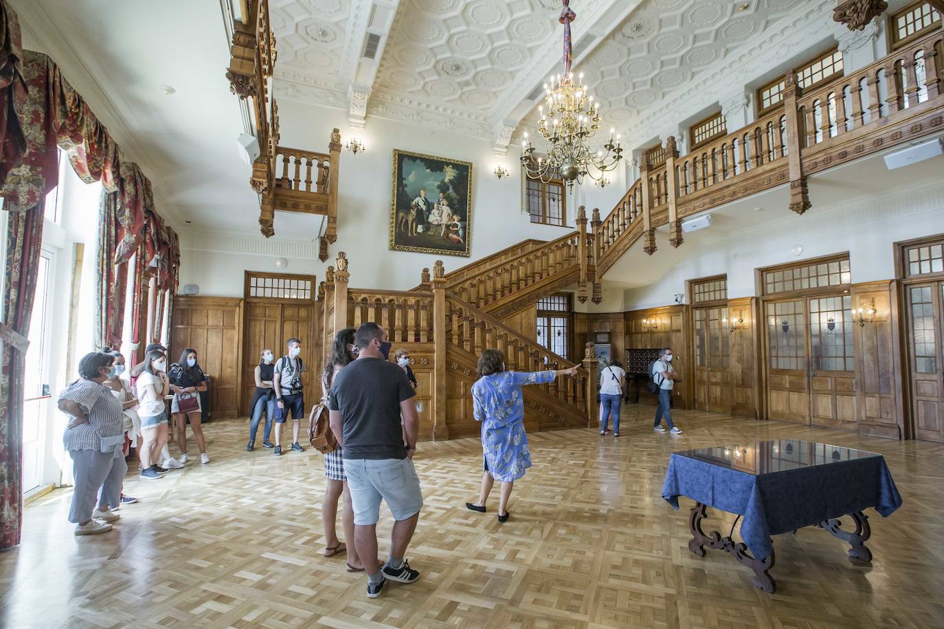 Fotos: Visitas seguras al Palacio de La Magdalena