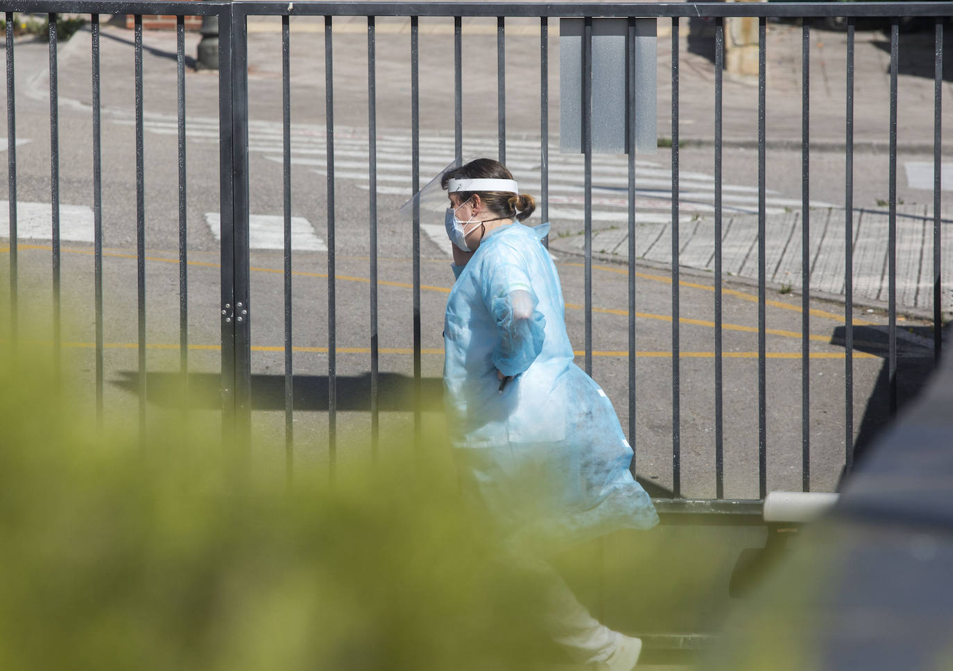 Fotos: Confinados en la residencia de mayores Liencres