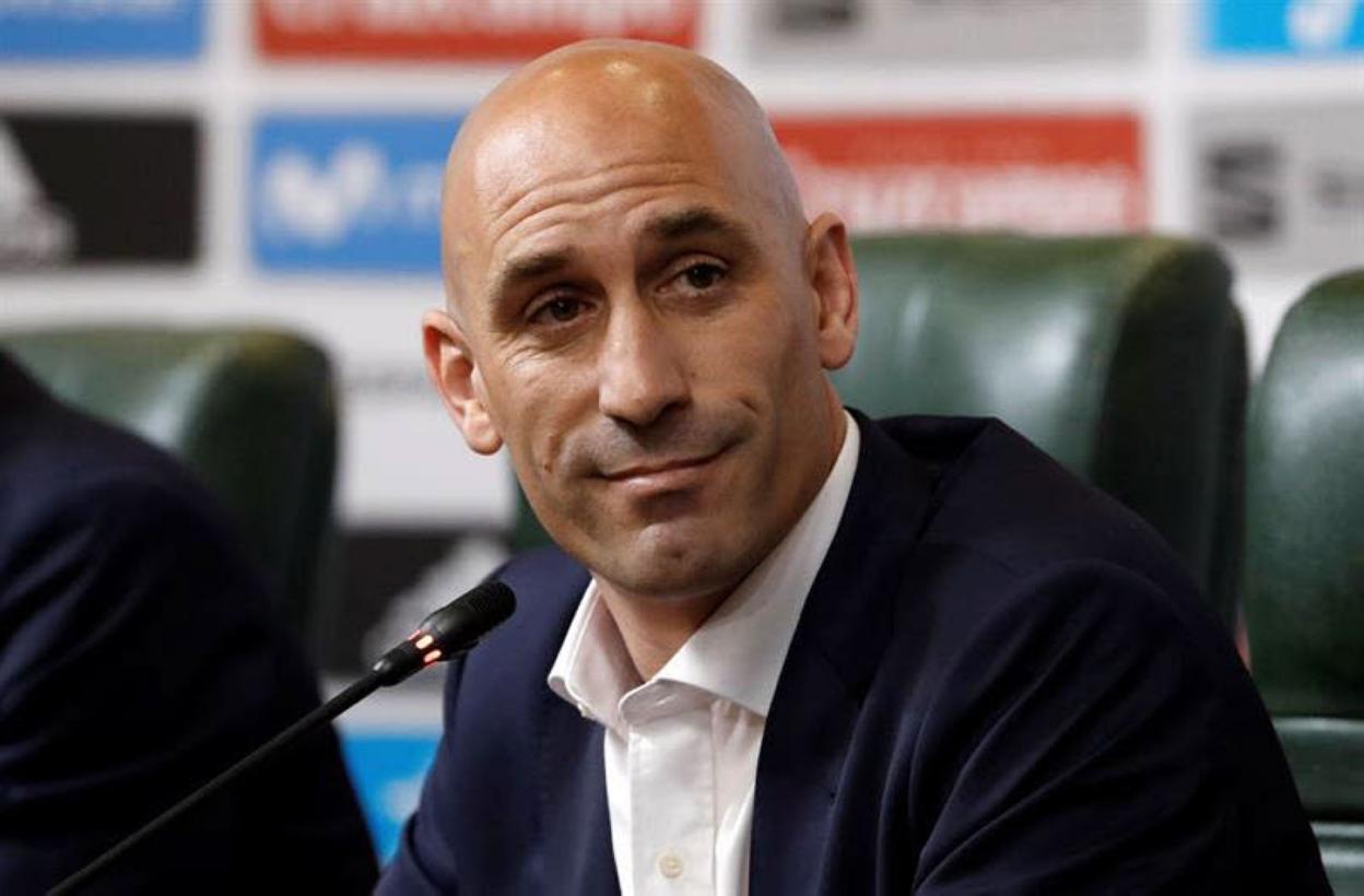 Luis Rubiales, presidente de la Federación Española de Fútbol. 