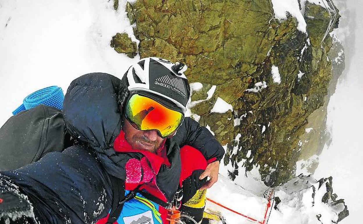 El montañero catalán busca el récord de los 'ochomiles'.