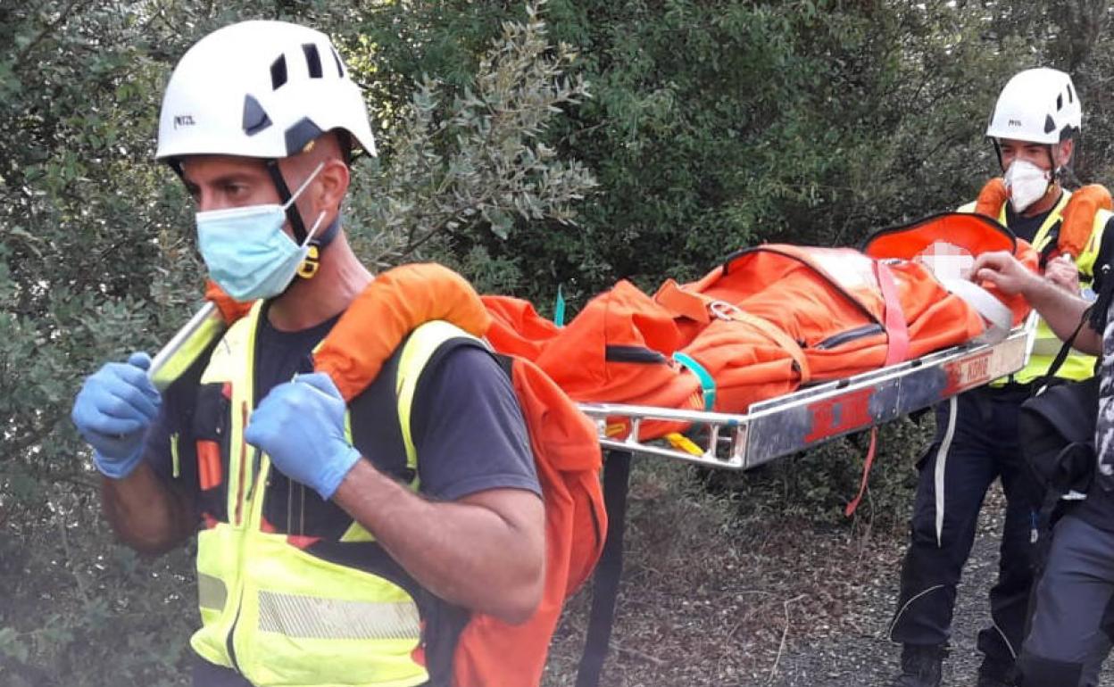 Evacuada una senderista de una ruta en Lebeña