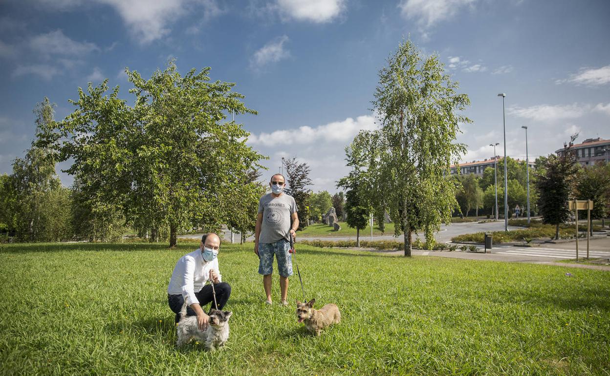 Emplazamiento del parque canino.