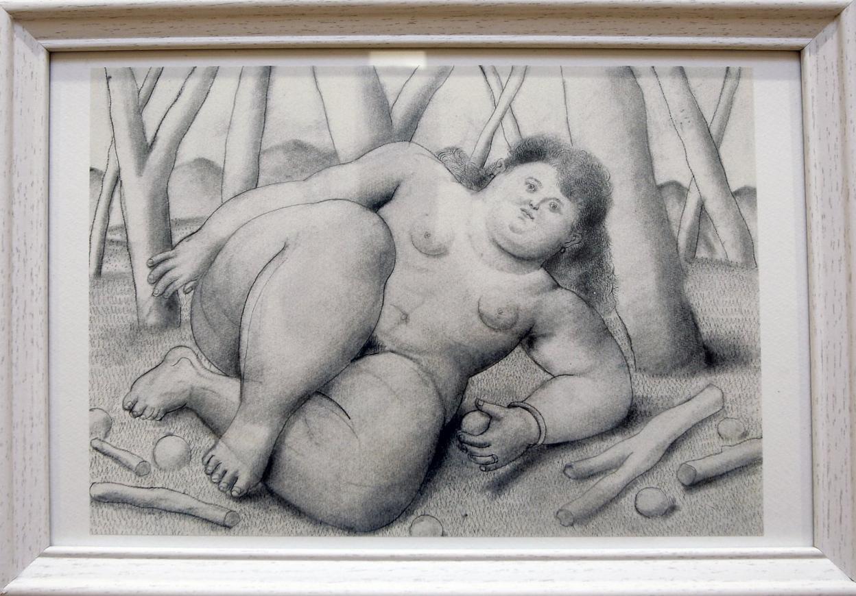 El volumen es una de las características de la obra de Botero